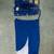 blue Nike soccer/ sports shorts (no pockets) size adult Small and Medi 3 thumbnail