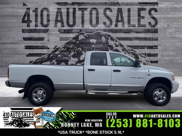 2006 Dodge Ram 3500 Quad Cab - $34.950 (Bonney Lake, WA)63477312542851121