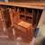 Vintage Antique Solid Wood Lockable Claw Foot Secretary Desk 12 thumbnail