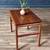 Mid-Century Modern Floating Top Side Table by Gunlocke Chair Co. Inc., 5 thumbnail