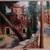 HUGE VINTAGE GREEK VILLAGE COTTAGE OIL PAINTING  FRAMED SIGNED 48 X 34 2 thumbnail