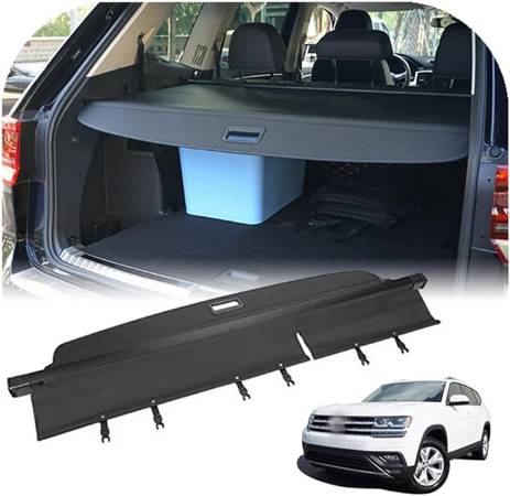 VW Atlas 3rd row cargo cover 1