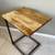 West Elm Steel Pipe Side Table  (OBO) 8 thumbnail