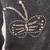Crystal Sportswear Ltd Black Cardigan Embroidery/Beaded Butterflies- L 10 thumbnail