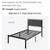 Ashley twin mattress w/frame 1 thumbnail