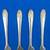Set of 4 Vintage 1954 Melody Silver Plate Butter Spreader Knives 2 thumbnail