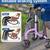 Brand new 3 Wheel Lightweight Walker Rollator Purple 6 thumbnail