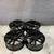 19" 5x120 +35 CB64.1 Satin Black Rims Fit Tesla Model S Fit Model X Se 4 thumbnail
