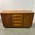 Mid-century modern sideboard credenza with WHEELS 2 thumbnail
