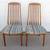 2 Danish Modern Teak Dining Chairs Mid Century Modern 1 thumbnail