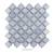 Merola Tile Hudson Tangier Frost Blue Porcelain Mosaic Tile 8 thumbnail