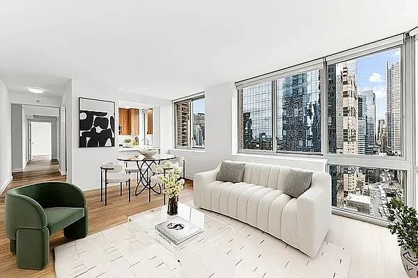 $7,450 / 3br - ¡Vistas al Empire State y World Trade! (Midtown West)63788432688259124