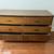 Vintage mid century Dixie walnut 6 drawer dresser 5 thumbnail