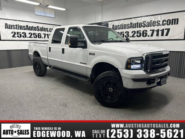 2000 Ford F-350 Super Duty XLT Crew Cab *F-350 F350* - $9,951 (Edgewood, WA)63469889433345120
