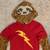 Adult Small Onesie Sloth Pajamas 2 thumbnail