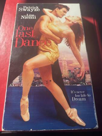 Patrick Swayze Lisa Niemi"One Last Dance ce" used vhs 1