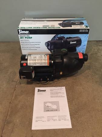 Simer Shallow Well Jet Pump 1