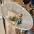 Set of 2 Vintage Metal Vine Leaf Lamps 2 thumbnail