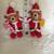 Vintage 1980s Teddy Bear Christmas Ornaments 2 thumbnail