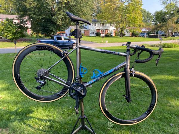 Lynskey Helix (titanium) w/ ENVE wheels (carbon) - $10k build 1