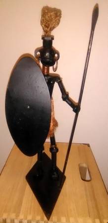 Upcycled African Sculpture 1