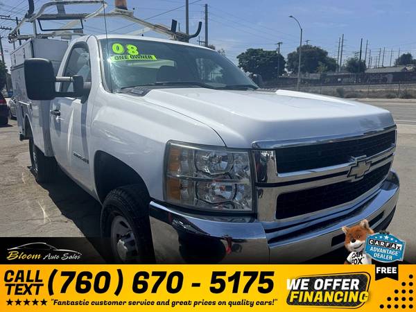 2008 Chevrolet Silverado 3500HD 3500 HD 3500-HD Camión de trabajo 2 puertas - $10,990 (Bloom Auto Sales)63476281993857122