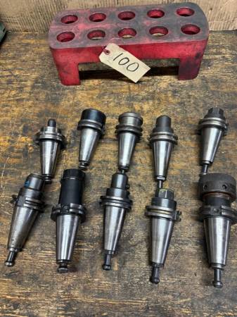 Over (120) CAT 40 Tool Holders 1