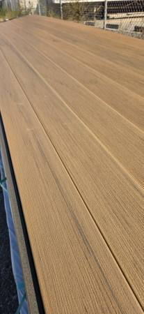 New Brown Composite Decking 20ft Long 1