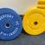 BalanceFrom Olympic Bumper Plate Colored Weight Plate, 45, 35, 25, 15, 3 thumbnail