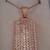 BELLA LUCE CZ STUDDED DOG TAG PENDANT & CHAIN 4 thumbnail