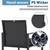 New 3-Pieces Modern PE Rattan Chair Patio Furniture Conversation Sets Patio Set  3 thumbnail
