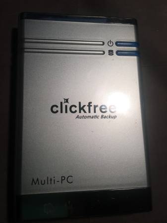 CLICKFREE PORTABLE  BACK-UP 1