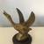 Brass Duck on Round Wood Base 1 thumbnail