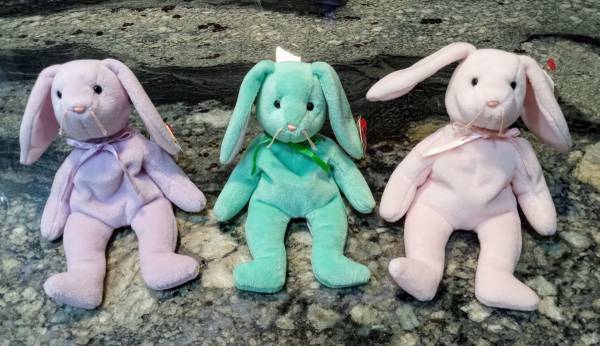 Beanie Baby Bunnies 1