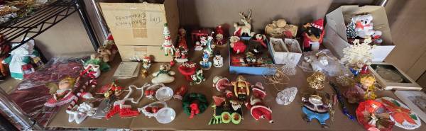 Vintage Christmas Small Tree Ornaments 1