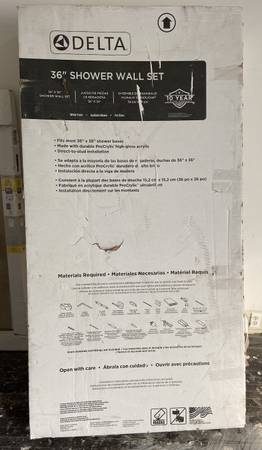 Shower Wall Set by Delta 1