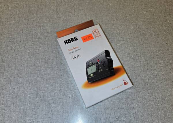 Korg CA-30 Sole Tuner (NIB) 1