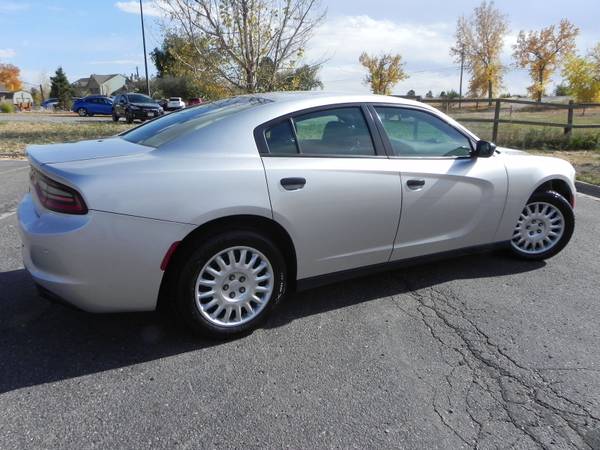 2017 Dodge Charger Police Pursuit / SILVER / 5.7L HEMI V8 / AWD! - $13,475 (Parker)63612170762753123