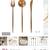 New Dark Gold Disposable Utensils   Great for a wedding party. 2 thumbnail