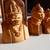 CHESS SET old AFRICAN hand carved wood 12 thumbnail
