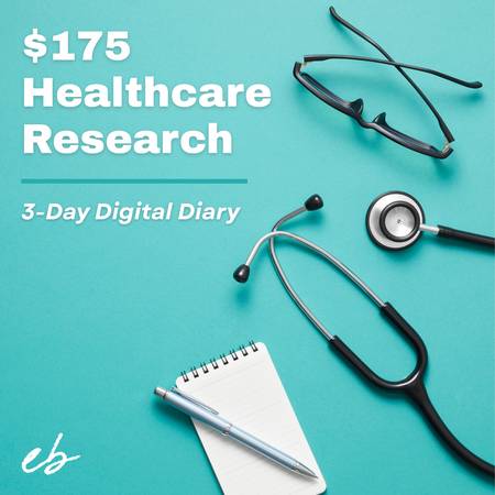 Healthcare Research Study - Pays $175 1