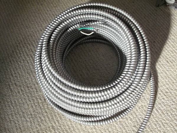 12/2 with ground solid copper MC BX cable 150 feet 1