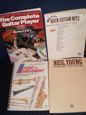 Music Instruction Books, Hal Leonard - Easy Pop Rythyms with CDs 1