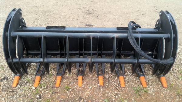 Skid Steer Grapple Fork 1