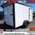 6 X 12 Polycore Enclosed Cargo Trailer w/ Spoiler | 888-287-3954 2 thumbnail