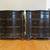 Set of 2 Nightstands with 3 Drawers and Tray from Schnadig Furniture 1 thumbnail