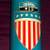 Tall Vintage King-Seeley Co. All-American Red, White Blue Thermos 1 thumbnail