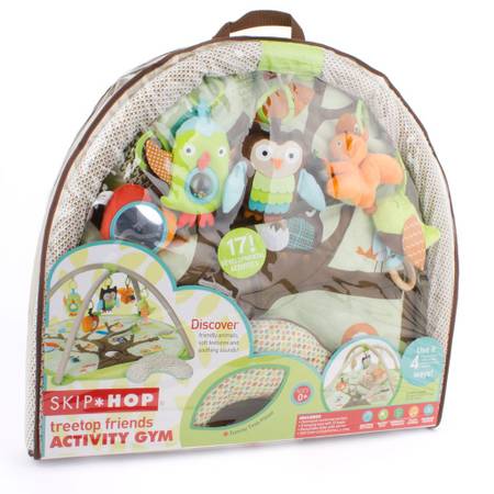 Like New SkipHop Treetop Friends Baby PlayMat and Infant Activity Gym 1