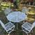 Wrought Iron Patio Table and Chairs 1 thumbnail