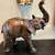 Leather Elephant Statue 7 thumbnail